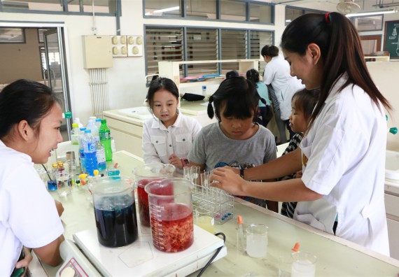 ภาพกิจกรรม ค่ายวิทยาศาสตร์รุ่นจิ๋ว โรงเรียนอนุบาลกำแพงเพชร 