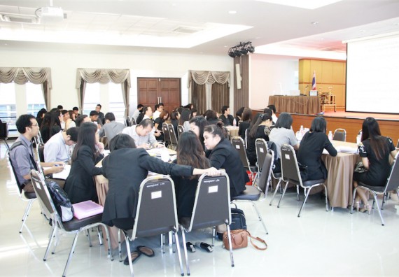 ภาพกิจกรรม โครงการประชุมเสวนา การแลกเปลี่ยนประสบการณ์ ประโยชน์ในการนำเกณฑ์ EdPEx/TQA มาใช้ในการประกันคุณภาพภายใน และจัดทำแผนพัฒนาคุณภาพ