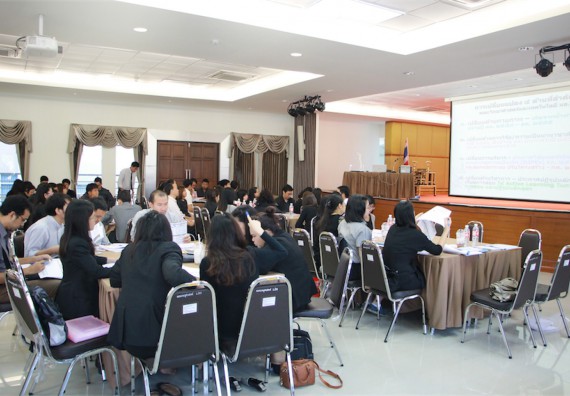 ภาพกิจกรรม โครงการประชุมเสวนา การแลกเปลี่ยนประสบการณ์ ประโยชน์ในการนำเกณฑ์ EdPEx/TQA มาใช้ในการประกันคุณภาพภายใน และจัดทำแผนพัฒนาคุณภาพ