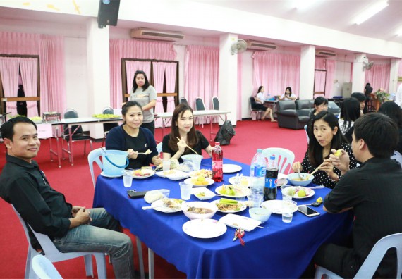 ภาพกิจกรรม คณะวิทยาศาสตร์และเทคโนโลยี จัดงานปีใหม่คณะวิทยาศาสตร์และเทคโนโลยี