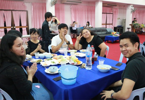 ภาพกิจกรรม คณะวิทยาศาสตร์และเทคโนโลยี จัดงานปีใหม่คณะวิทยาศาสตร์และเทคโนโลยี