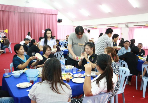 ภาพกิจกรรม คณะวิทยาศาสตร์และเทคโนโลยี จัดงานปีใหม่คณะวิทยาศาสตร์และเทคโนโลยี