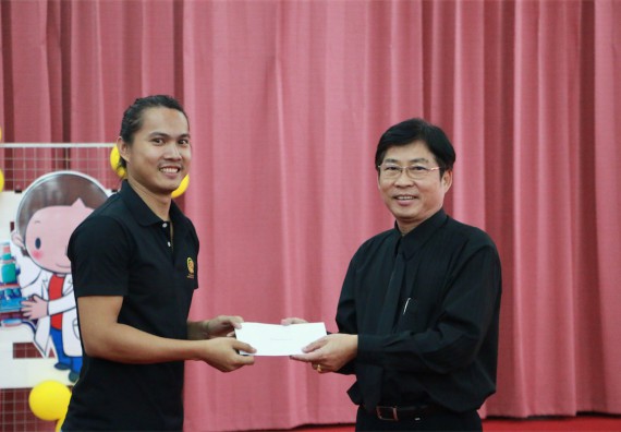 ภาพกิจกรรม คณะวิทยาศาสตร์และเทคโนโลยี จัดงานปีใหม่คณะวิทยาศาสตร์และเทคโนโลยี