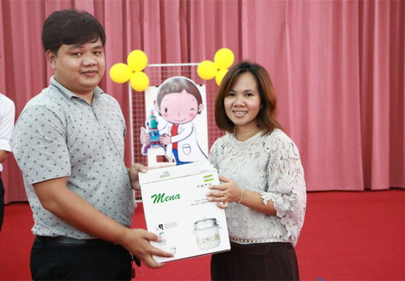 ภาพกิจกรรม คณะวิทยาศาสตร์และเทคโนโลยี จัดงานปีใหม่คณะวิทยาศาสตร์และเทคโนโลยี