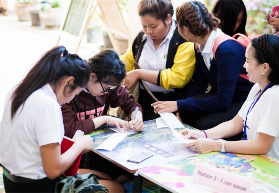 ภาพกิจกรรม English in the Garden: Have a Seat and Speak English ครั้งที่ 5
