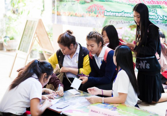 ภาพกิจกรรม English in the Garden: Have a Seat and Speak English ครั้งที่ 5