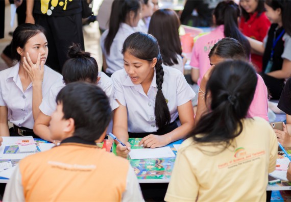 ภาพกิจกรรม English in the Garden: Have a Seat and Speak English ครั้งที่ 5