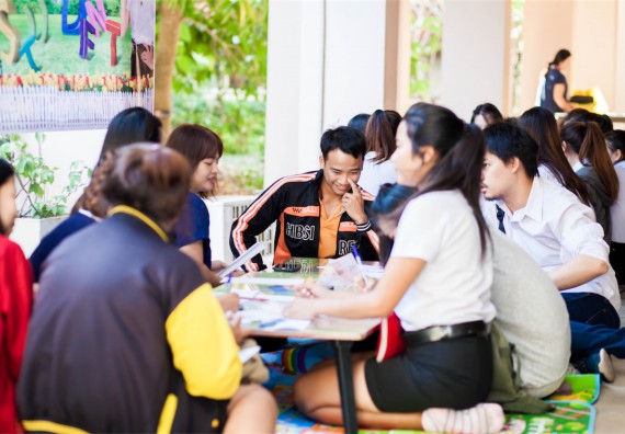 ภาพกิจกรรม English in the Garden: Have a Seat and Speak English ครั้งที่ 5