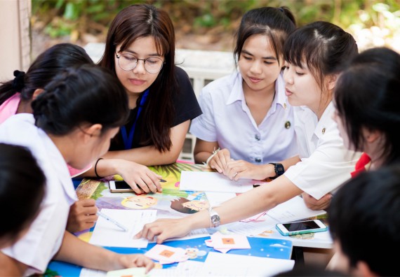 ภาพกิจกรรม English in the Garden: Have a Seat and Speak English ครั้งที่ 5