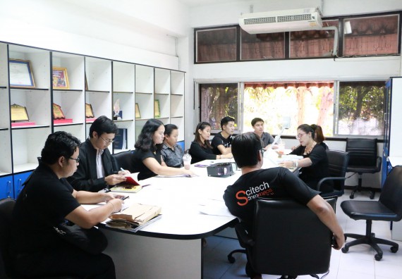 ภาพกิจกรรม คณะวิทยาศาสตร์และเทคโนโลยี ประชุมการจัดงานราชภัฏวิชาการ ครั้งที่ 13