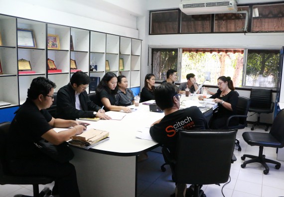 ภาพกิจกรรม คณะวิทยาศาสตร์และเทคโนโลยี ประชุมการจัดงานราชภัฏวิชาการ ครั้งที่ 13