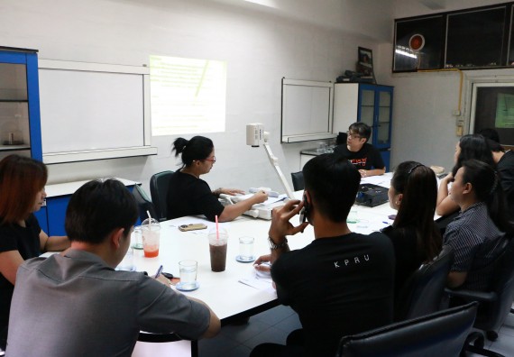 ภาพกิจกรรม คณะวิทยาศาสตร์และเทคโนโลยี ประชุมการจัดงานราชภัฏวิชาการ ครั้งที่ 13