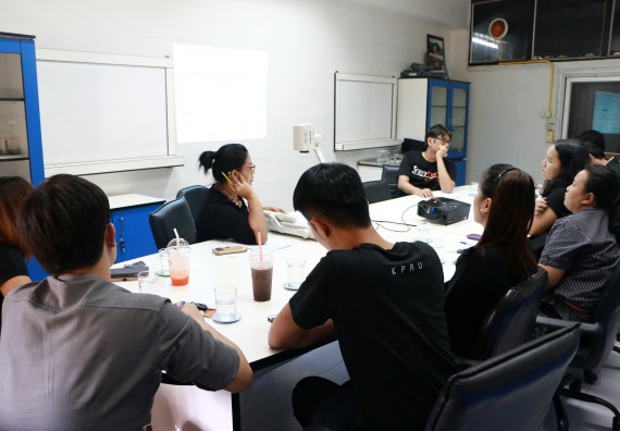 ภาพกิจกรรม คณะวิทยาศาสตร์และเทคโนโลยี ประชุมการจัดงานราชภัฏวิชาการ ครั้งที่ 13