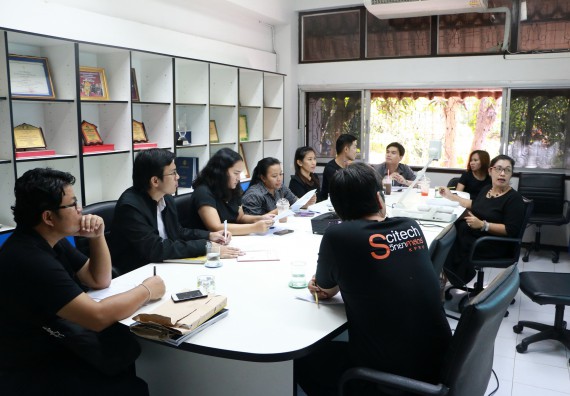 ภาพกิจกรรม คณะวิทยาศาสตร์และเทคโนโลยี ประชุมการจัดงานราชภัฏวิชาการ ครั้งที่ 13