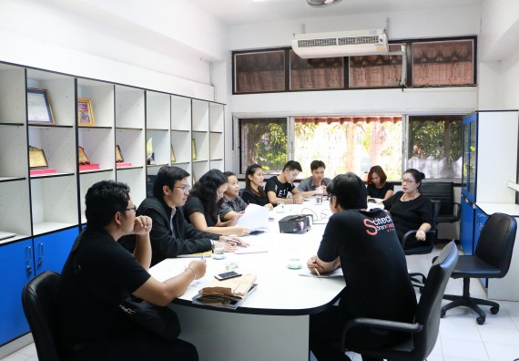 ภาพกิจกรรม คณะวิทยาศาสตร์และเทคโนโลยี ประชุมการจัดงานราชภัฏวิชาการ ครั้งที่ 13