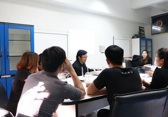 ภาพกิจกรรม คณะวิทยาศาสตร์และเทคโนโลยี ประชุมการจัดงานราชภัฏวิชาการ ครั้งที่ 13