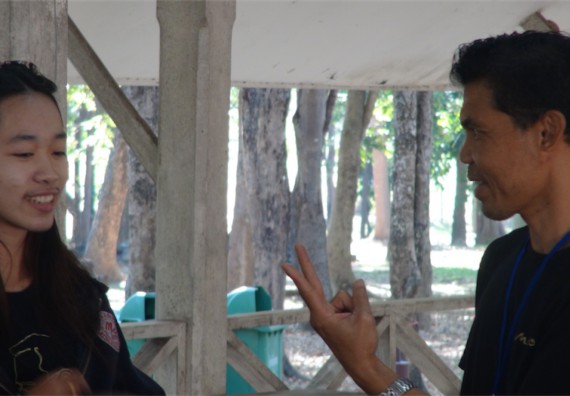 ภาพกิจกรรม โปรแกรมวิชาวิทยาการคอมพิวเตอร์ จัดโครงการเสริมสร้างทักษะการสื่อสารภาษาอังกฤษ