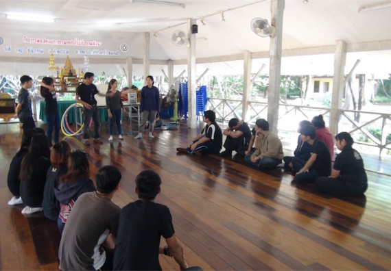 ภาพกิจกรรม โปรแกรมวิชาวิทยาการคอมพิวเตอร์ จัดโครงการเสริมสร้างทักษะการสื่อสารภาษาอังกฤษ