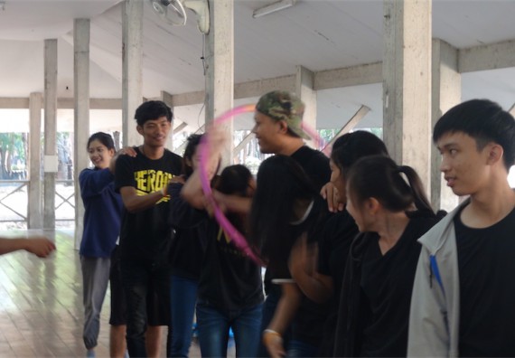 ภาพกิจกรรม โปรแกรมวิชาวิทยาการคอมพิวเตอร์ จัดโครงการเสริมสร้างทักษะการสื่อสารภาษาอังกฤษ