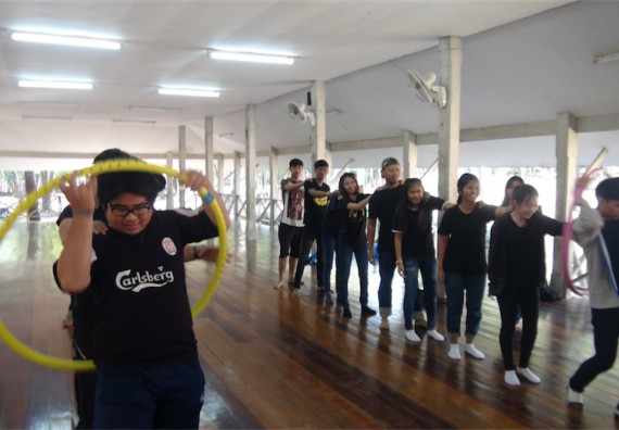 ภาพกิจกรรม โปรแกรมวิชาวิทยาการคอมพิวเตอร์ จัดโครงการเสริมสร้างทักษะการสื่อสารภาษาอังกฤษ