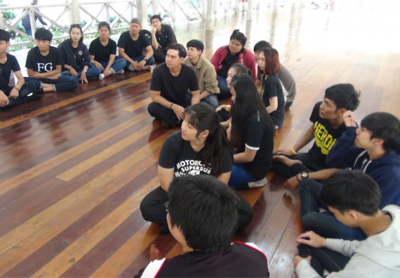 ภาพกิจกรรม โปรแกรมวิชาวิทยาการคอมพิวเตอร์ จัดโครงการเสริมสร้างทักษะการสื่อสารภาษาอังกฤษ