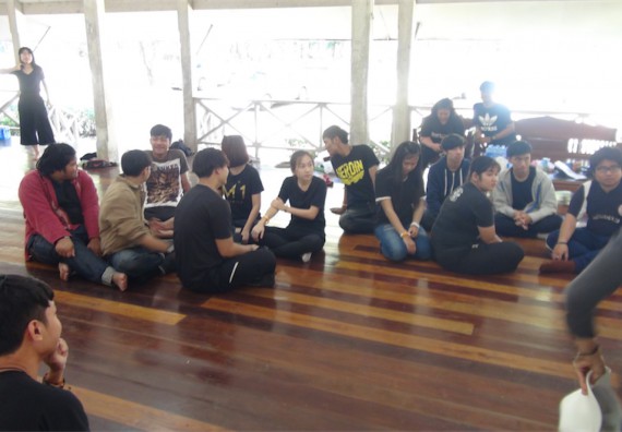 ภาพกิจกรรม โปรแกรมวิชาวิทยาการคอมพิวเตอร์ จัดโครงการเสริมสร้างทักษะการสื่อสารภาษาอังกฤษ