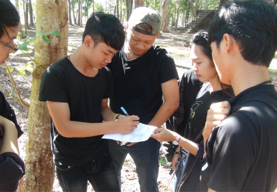 ภาพกิจกรรม โปรแกรมวิชาวิทยาการคอมพิวเตอร์ จัดโครงการเสริมสร้างทักษะการสื่อสารภาษาอังกฤษ