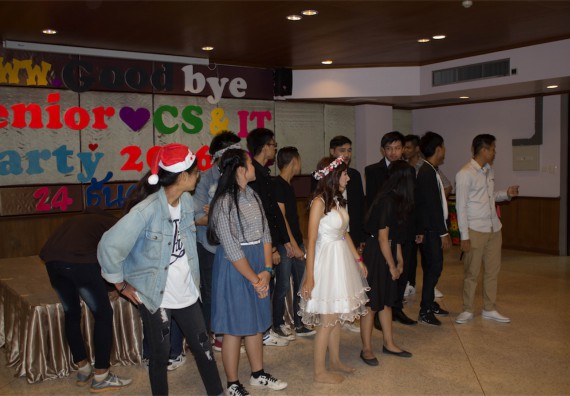 ภาพกิจกรรม โปรแกรมวิชาวิทยาการคอมพิวเตอร์ จัดกิจกรรมปัจฉิมนิเทศและงานอำลารุ่นพี่ Good Bye senior Party 2016