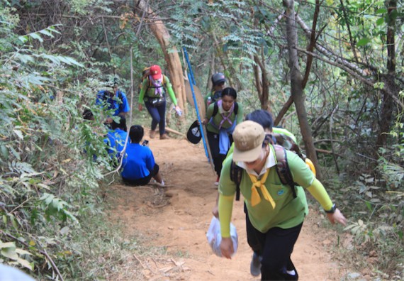 ภาพกิจกรรม โปรแกรมวิชาวิทยาศาสตร์สิ่งแวดล้อม ได้จัดกิจกรรมเรียนรู้นอกสถานที่แบบบูรณาการ