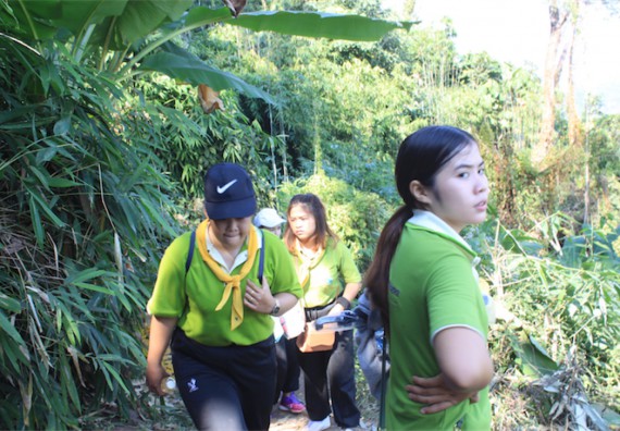 ภาพกิจกรรม โปรแกรมวิชาวิทยาศาสตร์สิ่งแวดล้อม ได้จัดกิจกรรมเรียนรู้นอกสถานที่แบบบูรณาการ