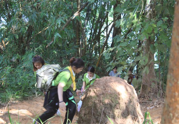 ภาพกิจกรรม โปรแกรมวิชาวิทยาศาสตร์สิ่งแวดล้อม ได้จัดกิจกรรมเรียนรู้นอกสถานที่แบบบูรณาการ