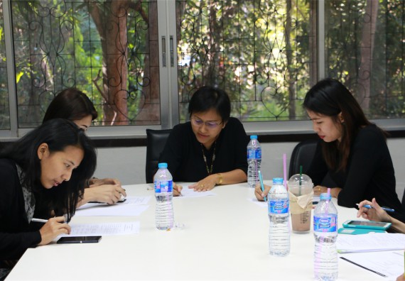 ภาพกิจกรรม คณะวิทยาศาสตร์และเทคโนโลยี จัดการประชุม เรื่อง ค่ายวิทยาศาสตร์โรงเรียนเจริญสุขอุดมวิทยาและโรงเรียนทรัพย์สถิตย์วิทยาคาร