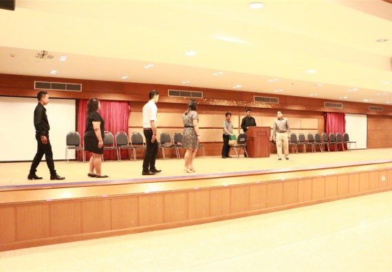 ภาพกิจกรรม พิธีซ้อมรับพระราชทานปริญญาบัตร ประจำปี 2559 วันที่ 4 มกราคม 2560