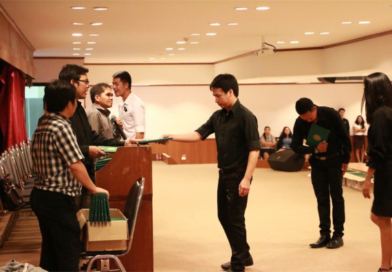 ภาพกิจกรรม พิธีซ้อมรับพระราชทานปริญญาบัตร ประจำปี 2559 วันที่ 4 มกราคม 2560