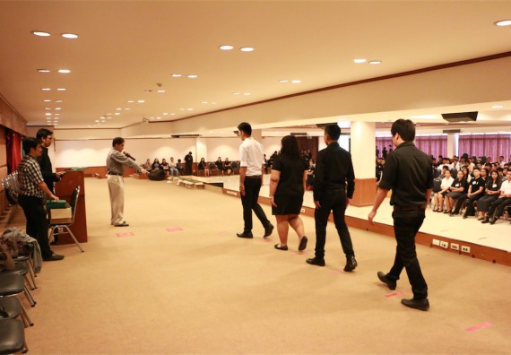 ภาพกิจกรรม พิธีซ้อมรับพระราชทานปริญญาบัตร ประจำปี 2559 วันที่ 4 มกราคม 2560