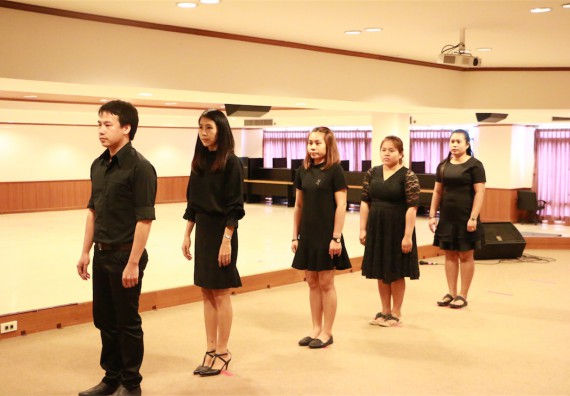 ภาพกิจกรรม พิธีซ้อมรับพระราชทานปริญญาบัตร ประจำปี 2559 วันที่ 4 มกราคม 2560