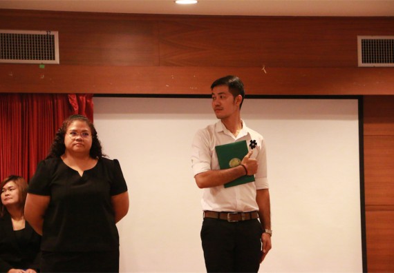 ภาพกิจกรรม พิธีซ้อมรับพระราชทานปริญญาบัตร ประจำปี 2559 วันที่ 4 มกราคม 2560