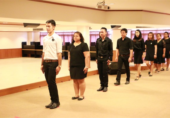 ภาพกิจกรรม พิธีซ้อมรับพระราชทานปริญญาบัตร ประจำปี 2559 วันที่ 4 มกราคม 2560