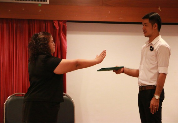 ภาพกิจกรรม พิธีซ้อมรับพระราชทานปริญญาบัตร ประจำปี 2559 วันที่ 4 มกราคม 2560