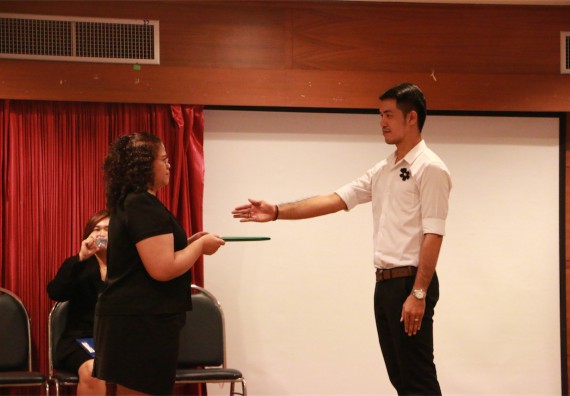 ภาพกิจกรรม พิธีซ้อมรับพระราชทานปริญญาบัตร ประจำปี 2559 วันที่ 4 มกราคม 2560