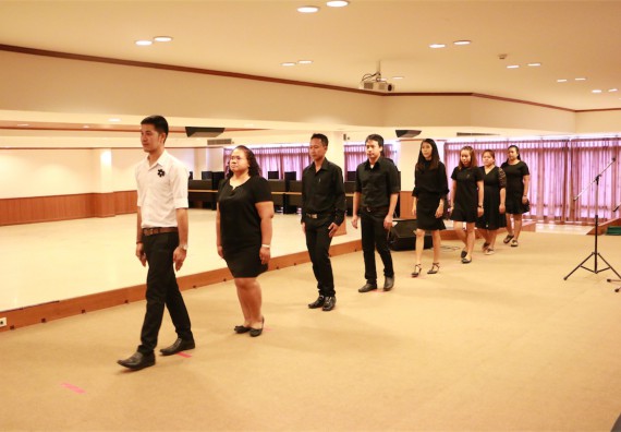 ภาพกิจกรรม พิธีซ้อมรับพระราชทานปริญญาบัตร ประจำปี 2559 วันที่ 4 มกราคม 2560