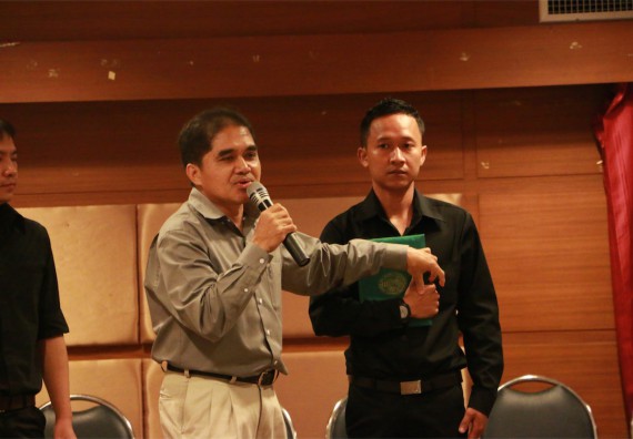 ภาพกิจกรรม พิธีซ้อมรับพระราชทานปริญญาบัตร ประจำปี 2559 วันที่ 4 มกราคม 2560