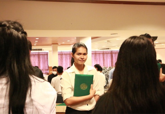 ภาพกิจกรรม พิธีซ้อมรับพระราชทานปริญญาบัตร ประจำปี 2559 วันที่ 4 มกราคม 2560