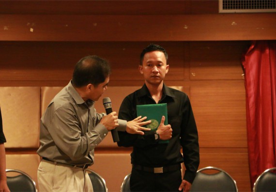 ภาพกิจกรรม พิธีซ้อมรับพระราชทานปริญญาบัตร ประจำปี 2559 วันที่ 4 มกราคม 2560