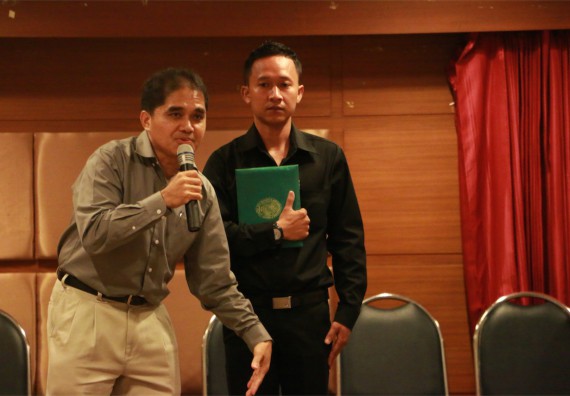 ภาพกิจกรรม พิธีซ้อมรับพระราชทานปริญญาบัตร ประจำปี 2559 วันที่ 4 มกราคม 2560