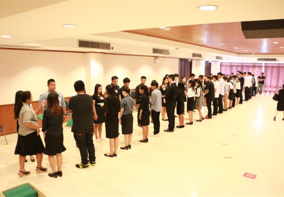 ภาพกิจกรรม พิธีซ้อมรับพระราชทานปริญญาบัตร ประจำปี 2559 วันที่ 4 มกราคม 2560