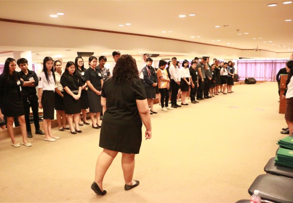 ภาพกิจกรรม พิธีซ้อมรับพระราชทานปริญญาบัตร ประจำปี 2559 วันที่ 4 มกราคม 2560