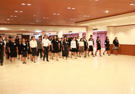 ภาพกิจกรรม พิธีซ้อมรับพระราชทานปริญญาบัตร ประจำปี 2559 วันที่ 4 มกราคม 2560