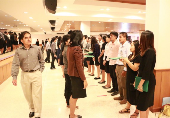 ภาพกิจกรรม พิธีซ้อมรับพระราชทานปริญญาบัตร ประจำปี 2559 วันที่ 4 มกราคม 2560