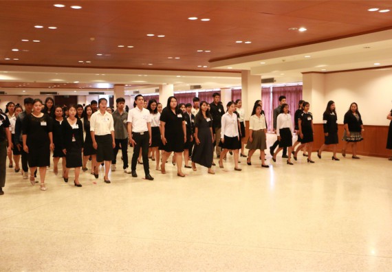 ภาพกิจกรรม พิธีซ้อมรับพระราชทานปริญญาบัตร ประจำปี 2559 วันที่ 4 มกราคม 2560